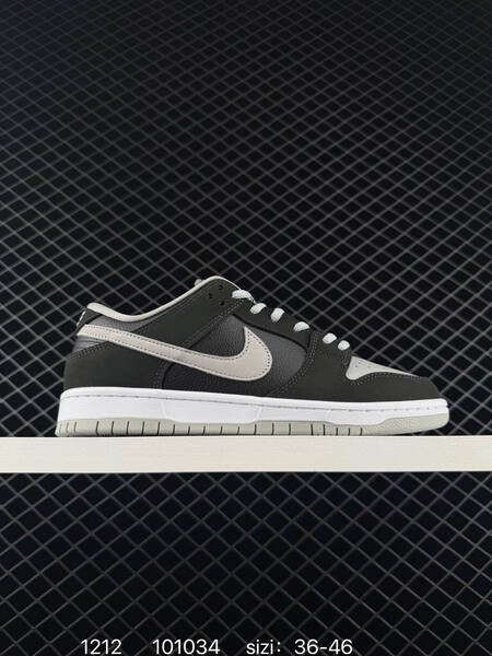 Nike SB Dunk Low Black White Grey EU 36-46 skate lifestyle
