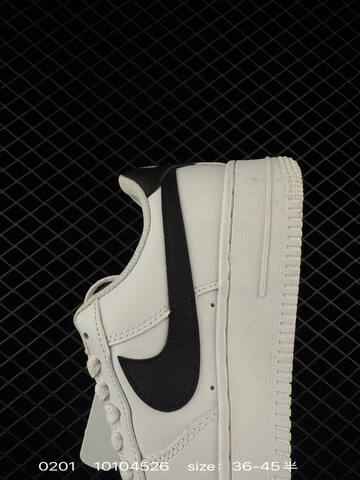 Nike Air Force 1 Low White Black EU 36-45 Lifestyle - Unisex (BS-72856)