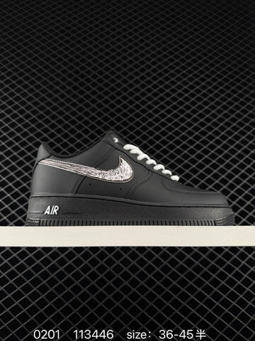 Nike Air Force 1 07 LV8 Black White EU 36-45 5 Lifestyle - Unisex (BS-72870)