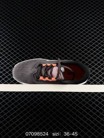 On Running Cloudmonster 3 Dark Grey White Orange Black EU 36-45 Running Shoe Running Sneakers - Unisex (BS-85063)