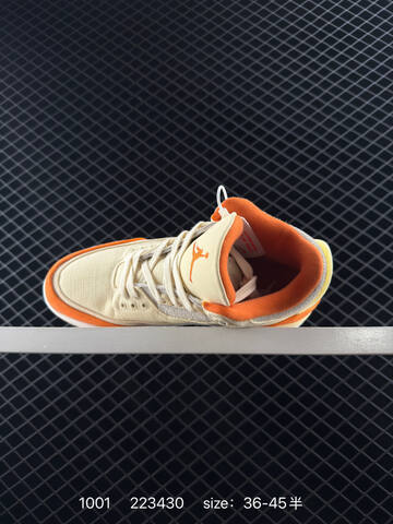 Jordan Air Jordan 3 Retro Starfish Beige Orange Cream White EU 36-45 Basketball Shoe - Unisex (BS-80590)