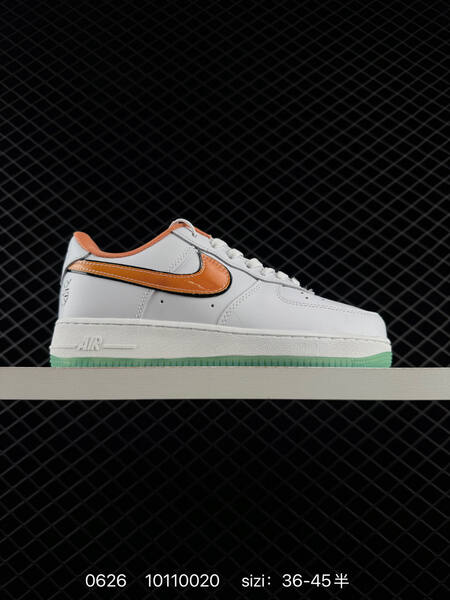 Nike Air Force 1 07 white black gum brown EU 36-45 sneaker
