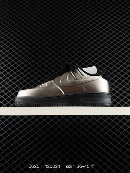 Nike Air Force 1 07 LV8 metallic silver black light blue EU 36-45 sneaker