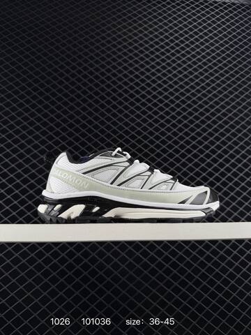 Salomon XT-6 Expanse White Black Light Grey 36-45 Trail Shoe Trail Running Sneakers - Unisex (BS-85946)