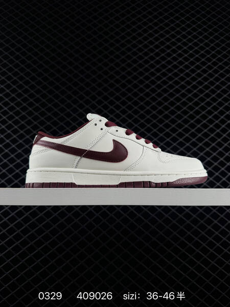 Nike Dunk Low off white burgundy EU 36-46 skate