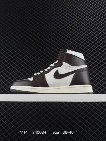 Jordan Air Jordan 1 Retro High OG Sail Dark Brown Light Pink EU 36-46 Basketball Shoe - Unisex (BS-80275)