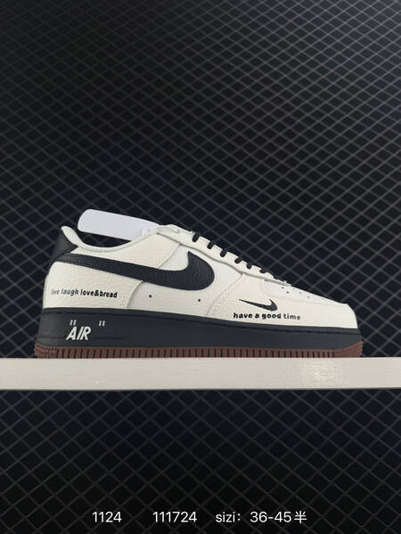 Nike Air Force 1 07 Low beige red white black white EU 36-45 casual lifestyle