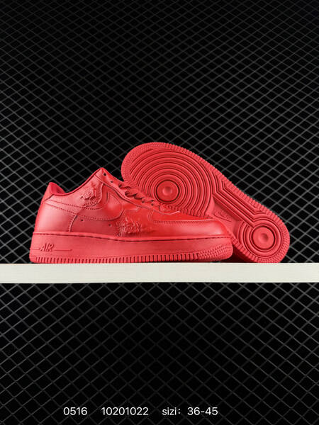 Nike Air Force 1 07 white red black EU 36-45 skate