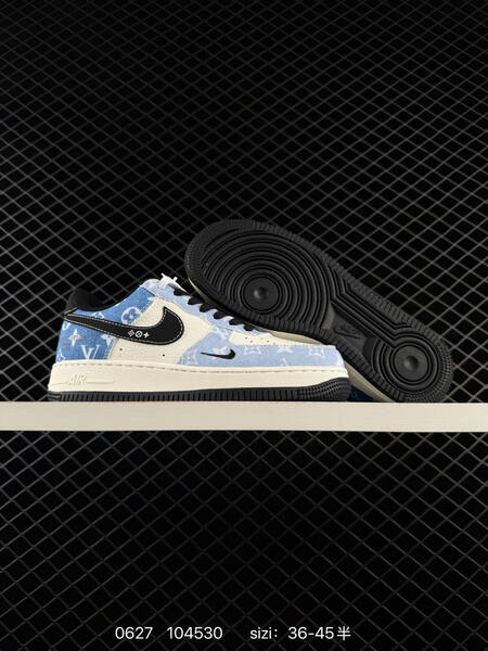 Nike Air Force 1 07 LV8 off white black gray EU 36-45 sneaker