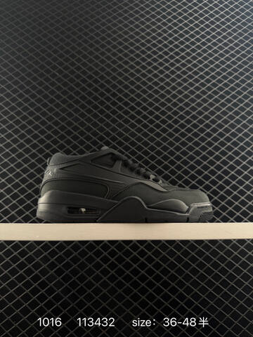 Jordan Air Jordan 4 RM FQ7939-001 Black White EU 36-48 Basketball Shoe - Unisex (BS-80510)