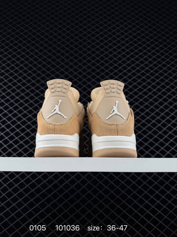 Jordan Air Jordan 4 Retro Tan Sail Off White EU 36-47 Basketball Shoe - Unisex (BS-79900)