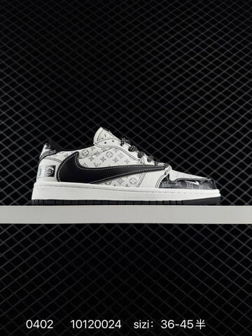 LN Travis Scott x Fragment Design x Jordan Air Jordan 1 Low OG SP Lifestyle (BS-72324)
