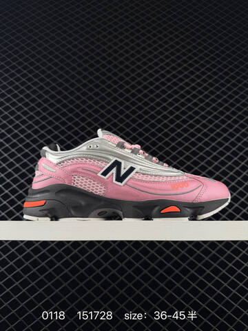 New Balance M1000 Pink Silver Black Orange EU 36-45 Sneaker - Unisex (BS-82379)