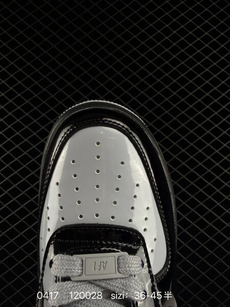 Nike Air Force 1 07 Black Grey White EU 36-45 lifestyle