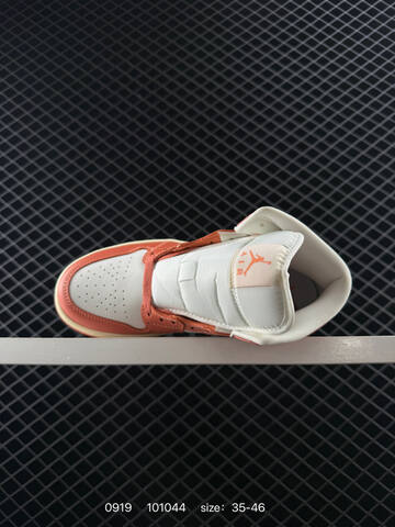 Jordan Air Jordan 1 Mid White Pink Cream Orange EU 35-46 Sneaker - Unisex (BS-80666)