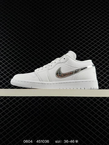 Air Jordan 1 Low Metallic Gold AIR JORDAN 1 Aj1 Lifestyle (BS-79175)
