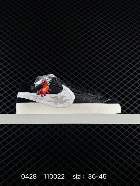 Nike Blazer Low 77 Jumbo DN2158-101 White Black EU 36-45 lifestyle