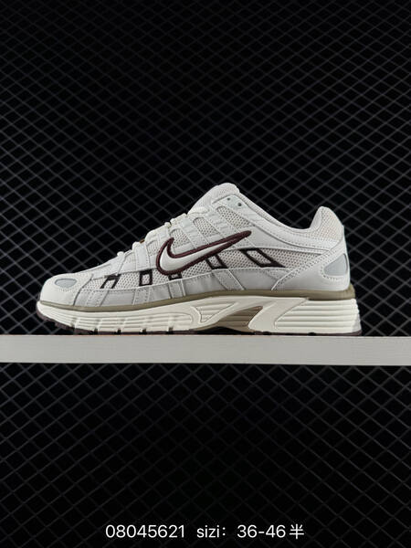 Nike P-6000 HF0728-201 white brown khaki EU 36-46 running