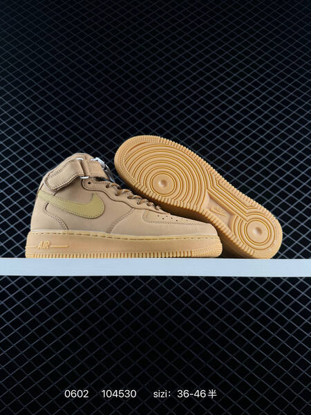 Nike 2021 AF1 Nike Air Force 1 07 Mid Wheat Fl lifestyle
