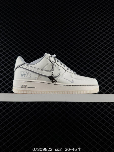 Nike Air Force 1 07 Low off white grey EU 36-45 lifestyle