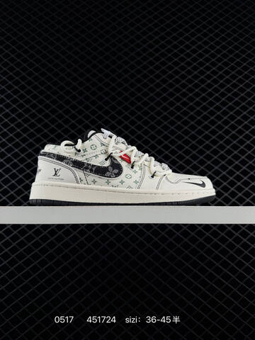 Air Jordan 1 Retro Low x Louis Vuitton Lifestyle (BS-79266)