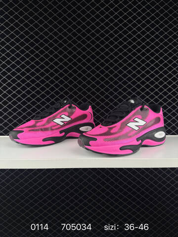 New Balance MACR16H1 Hot Pink Black White EU 36-46 Running Shoe - Unisex (BS-82396)