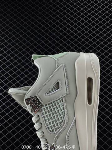 Jordan Air Jordan 4 Retro Seafoam Seafoam Sail Silver EU 36-47 5 Basketball Shoe - Unisex (BS-81086)