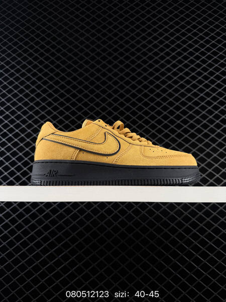 Nike Air Force 1 07 Low black white navy gum EU 36-45 skate