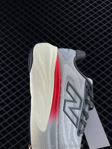 New Balance Fresh Foam X 1080 V14 Grey Off White Red Black EU 36-45 Running Shoe - Unisex (BS-83361)
