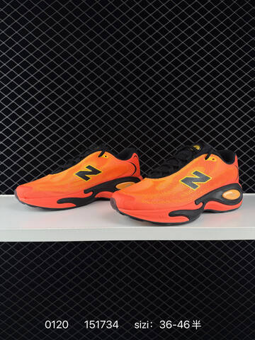 New Balance AC Runner Orange Black Yellow EU 36-46 Running Shoe - Unisex (BS-82373)