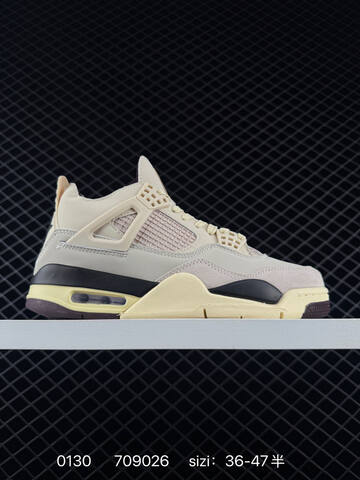 Jordan Air Jordan 4 Retro White Red EU 36-47 Basketball Shoe - Unisex (BS-79741)