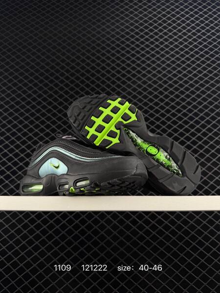 Nike Air Max 97 black white neon green EU 40-46 lifestyle