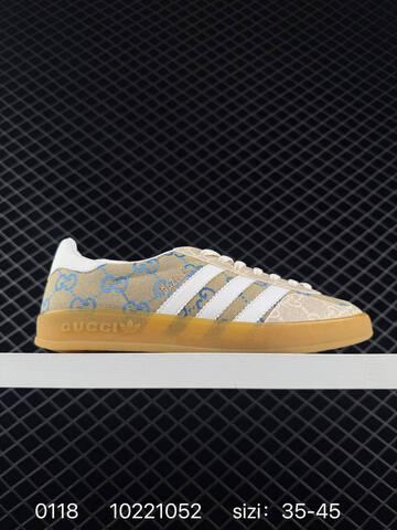 GUCCI x Adidas Originals Gazelle 35-45 10221052 260 Lifestyle - Unisex (BS-76656)