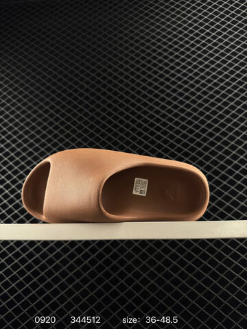 Yeezy Slide Dark Black Neon Green EU 36-48 5 Slides - Unisex (BS-83569)