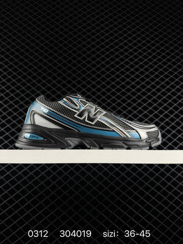 New Balance MR740 Black Silver White EU 36-45 Running Shoe - Unisex (BS-82310)