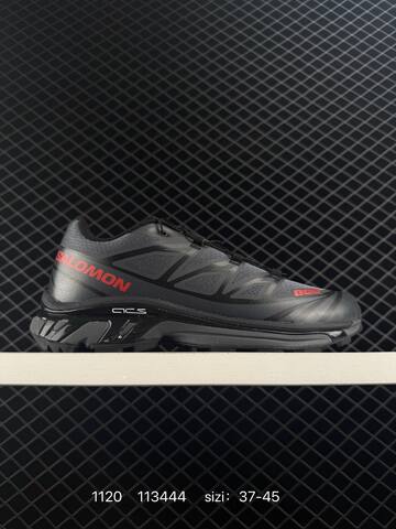 Salomon XT-6 Dark Grey Black Red EU 37-45 Trail Shoe Trail Running Sneakers - Unisex (BS-85923)