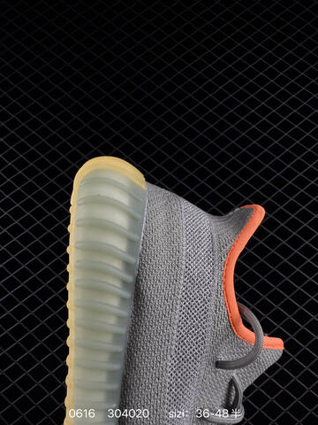 Adidas Yeezy Boost 350 V2 FX9035 Grey Orange Pale Yellow EU 36-48 Sneaker - Unisex (BS-83539)