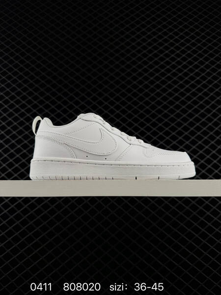 Nike Court Borough Low Triple White Black EU 36-45 lifestyle