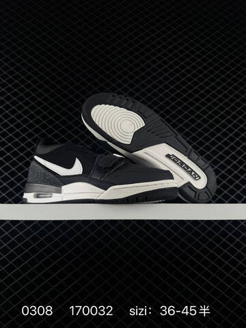 Jordan Air Jordan Legacy 312 Low Black White EU 36-45 Basketball Shoe - Unisex (BS-79692)