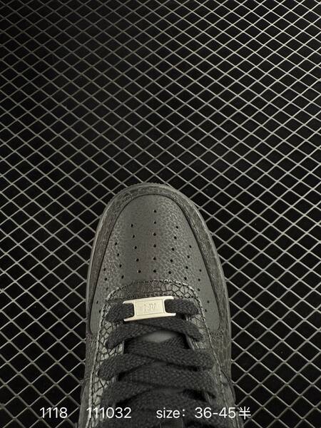 Nike Air Force 1 Low Black Anthracite textured snakeskin EU 36-45 5 lifestyle