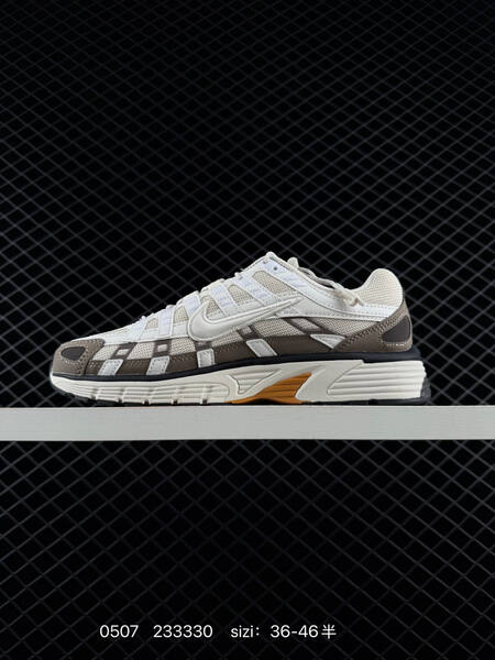 Nike P-6000 SE HF0015-002 white brown black orange EU 36-46 running