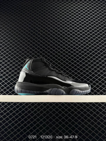 Jordan Air Jordan 11 Black Gamma Blue White Red EU 36-47 Basketball Shoe - Unisex (BS-81036)