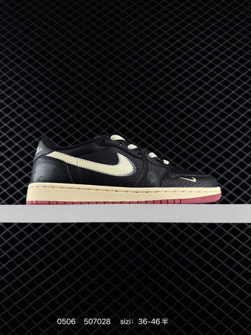 Zion Williamson x Air Jordan 1 Retro Low OG Voodoo AIR JORDAN 1 Aj1 Lifestyle (BS-79343)