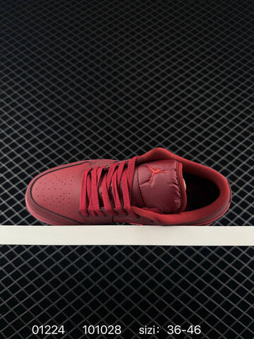 Jordan Air Jordan 1 Low OG IB7012-600 Burgundy Red EU 36-46 Sneaker - Unisex (BS-79781)