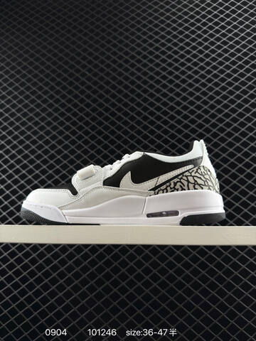 Jordan Air Jordan Legacy 312 White Black Grey EU 36-47 Basketball Shoe - Unisex (BS-80771)