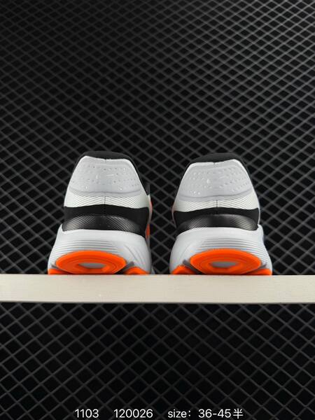 Nike Air Zoom CUSHLON 3 0 white gray black with orange and blue accents 36-45 5 running lifestyle