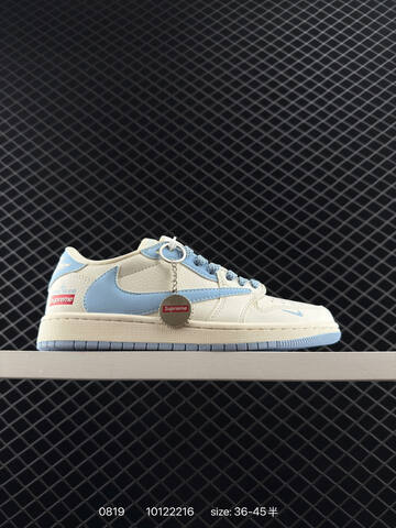 Jordan Air Jordan 1 Low Sail Light Blue Grey EU 36-45 Sneaker - Unisex (BS-80880)