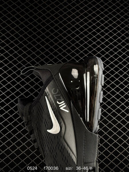 Nike Air Max 270 black metallic silver dark grey EU 36-46 running