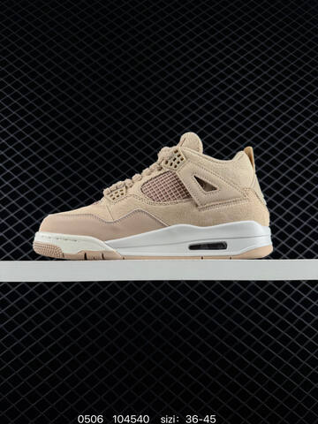 Air Jordan 4 Retro Sierra Red WMNS AIR JORDAN 4 Aj4 Lifestyle (BS-79338)