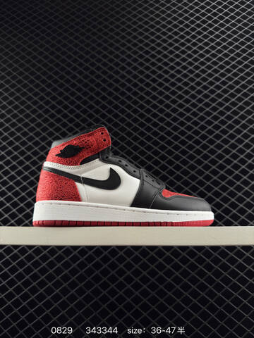 Jordan Air Jordan 1 Retro High OG Black White Red Sail EU 36-47 Basketball Shoe - Unisex (BS-80810)